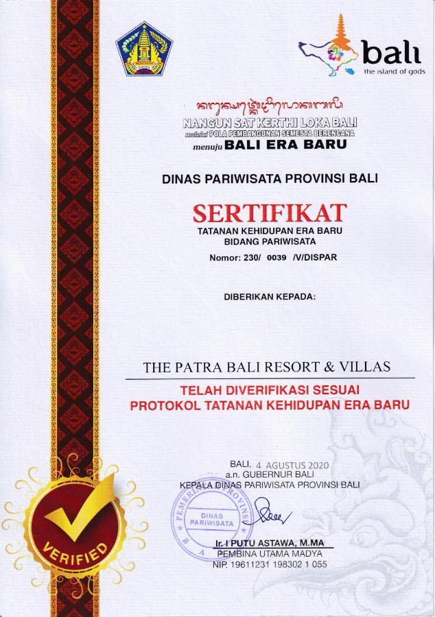 Villas At The Patra Bali Resort And Villas - Chse Certified Kuta Lombok Exterior foto
